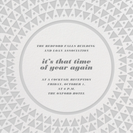 Radial Triangles - Corporate Reception Invitation by Paperless Post