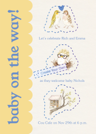Scallop Edge (Custom Magic Art) - Invitation by Paperless Post