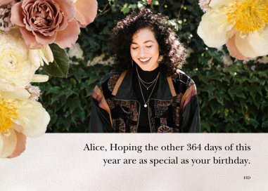 Pluviose Photo - Birthday Card by Putnam & Putnam