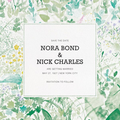 Kesanto (Save the Date) - Save the Date by Marimekko