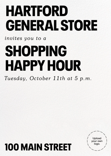 Bold Front - Shopping Event Invitation by Paperless Post