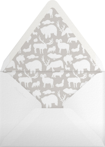 Double Border Square Photo - Paperless Post Envelope