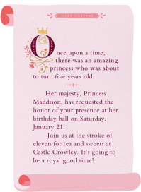 Party Proclamation - Birthday Invitation by Cheree Berry Paper & Design