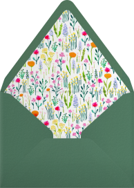 Wild Blooms - Paperless Post Envelope