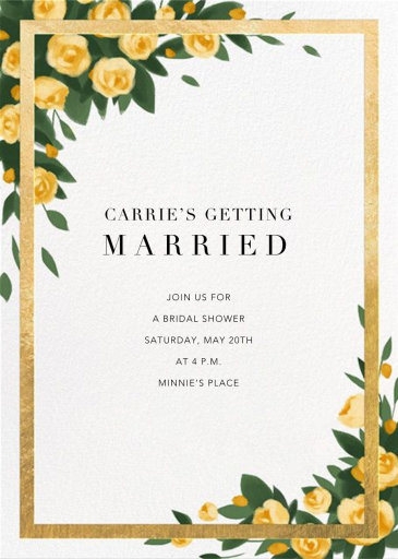 Teablossom - Bridal Shower Invitation by Paperless Post