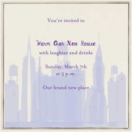 I Love New York - Housewarming Invitation by Mr. Boddington's Studio