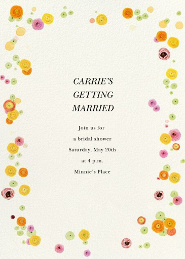 Dizzy Blooms - Party Invitation by Felix Doolittle