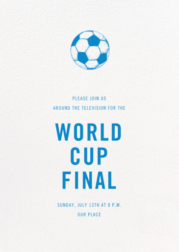 Ivory Plain - Sports Invitation by Paperless Post