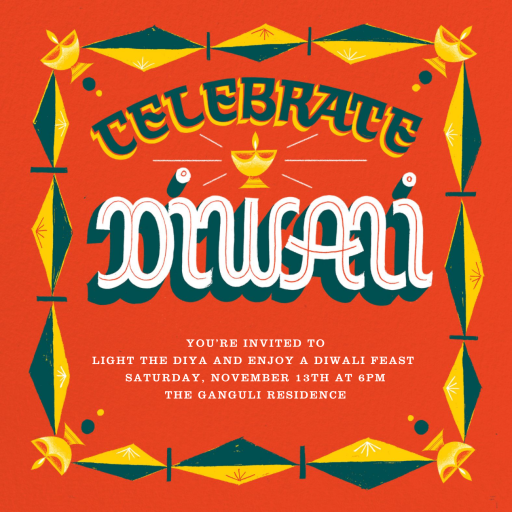 Diwali Lights - Ramadan & Eid Invitation by Paperless Post