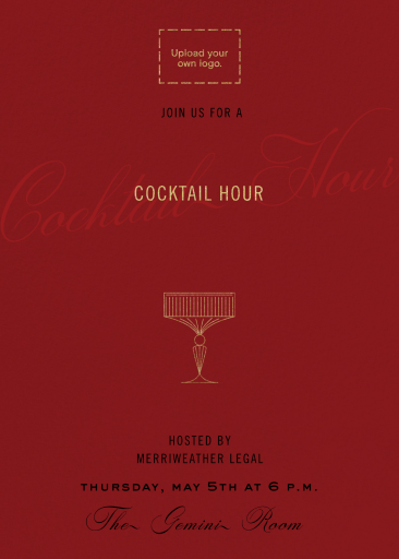 High Spirits - Corporate Holiday Party Invitation by Paperless Post