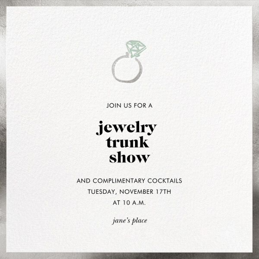 Ring Ring - Business Event Invitation by kate spade new york