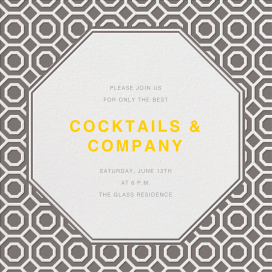 Nixon - Cocktail Party Invitation by Jonathan Adler