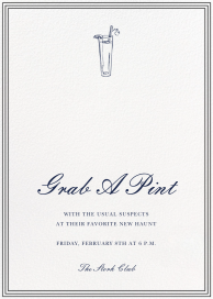 Lining Up - Party Invitation by Paperless Post