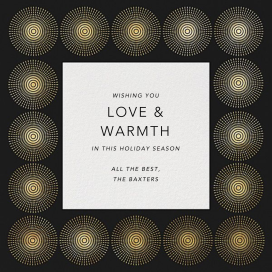 Santorini Too - Holiday Card by Jonathan Adler