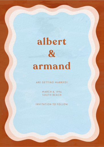 Wiggle Room - Save the Date by Paperless Post