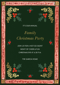 Gilded Mistletoe - Invitation by Rifle Paper Co.