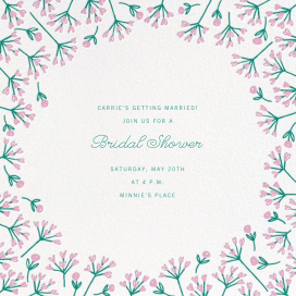 Barton Park (Square) - Bridal Shower Invitation by Paperless Post