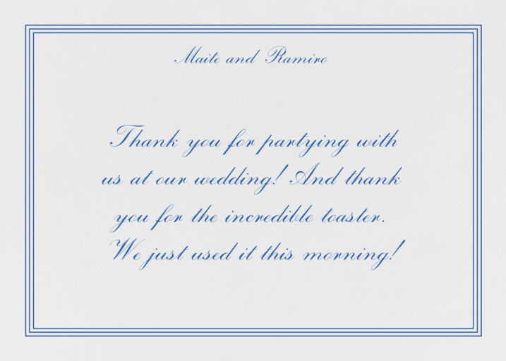 Whitby (Thank You) - Stationery by Paperless Post