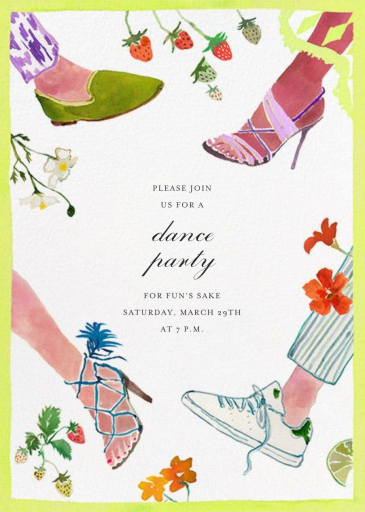 Garden Mixer - Spring Party Invitation by Happy Menocal