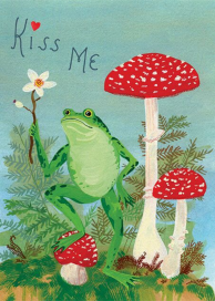 Frog Fella (Becca Stadtlander) - Valentine's Day Card by Red Cap Cards