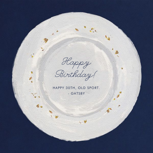 Slice of Cake - Birthday Card by Paperless Post - Back