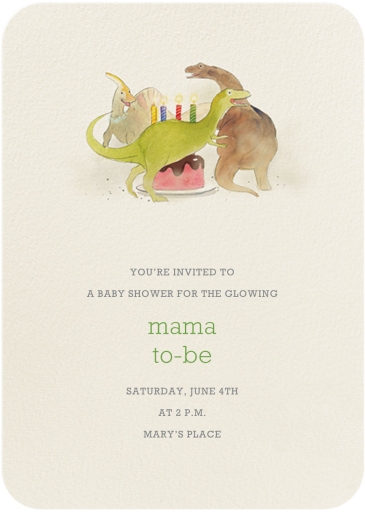 Dinosaurs’ Cake by Felix Doolittle