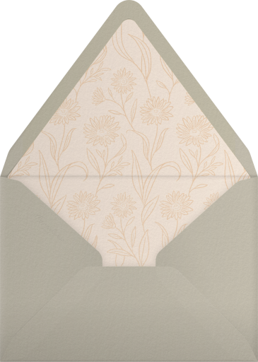Wildflower Impressions - Paperless Post Envelope