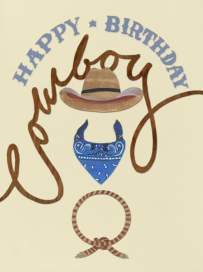 Happy Birthday Cowboy - Birthday Card by Paperless Post