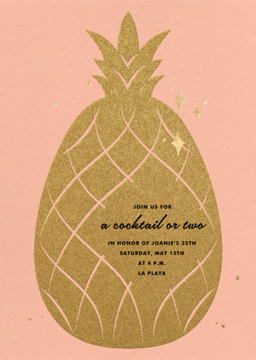Go Ananas - Invitation by Paperless Post