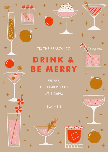 Merry Drinks by Hello!Lucky