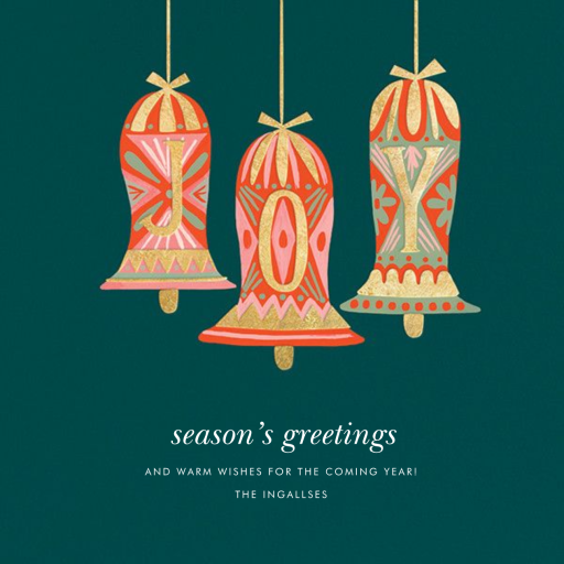 Jingle Joy - Holiday Card by Rifle Paper Co.