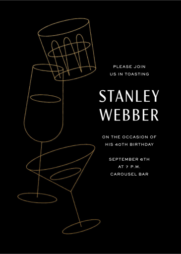 Tipple - Birthday Invitation by Paperless Post