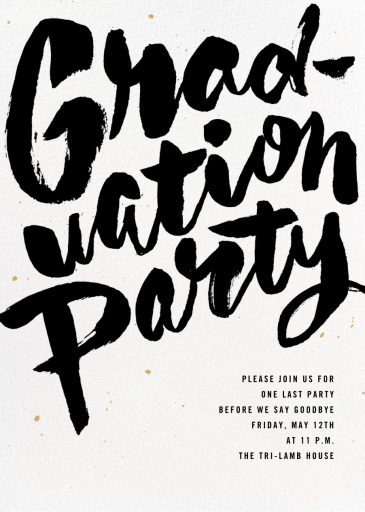 Graffiti Grad - Invitation by Paperless Post