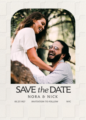 Organic Check Photo - Invitation by Paperless Post
