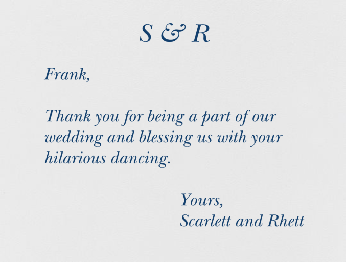 Standish (Thank You) - Stationery by Crane & Co.