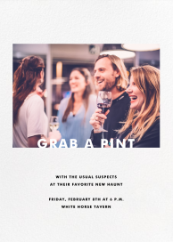 Tall Horizontal (Photo) - Happy Hour Invitation by Paperless Post