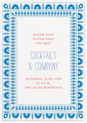 A Splendid Dutch Pot - Party Invitation by Mr. Boddington's Studio