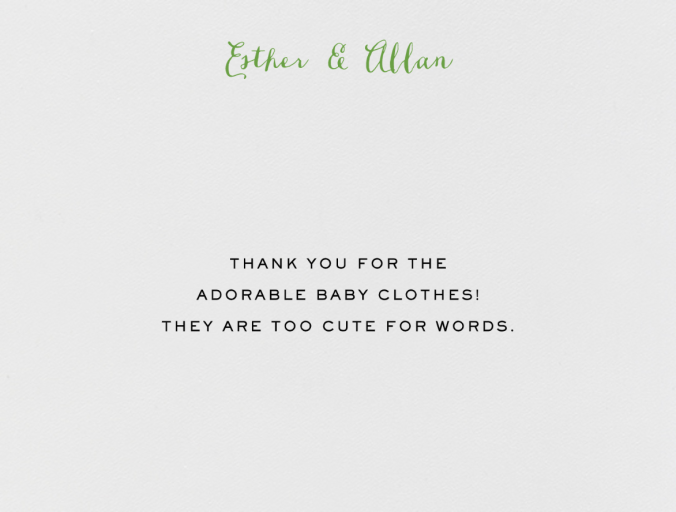 Miller (Thank You) - Thank You Card by Crane & Co.