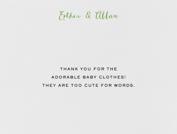 Miller (Thank You) - Greeting Card by Crane & Co.