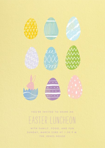 Assorted Eggs - Easter Invitation by Paperless Post