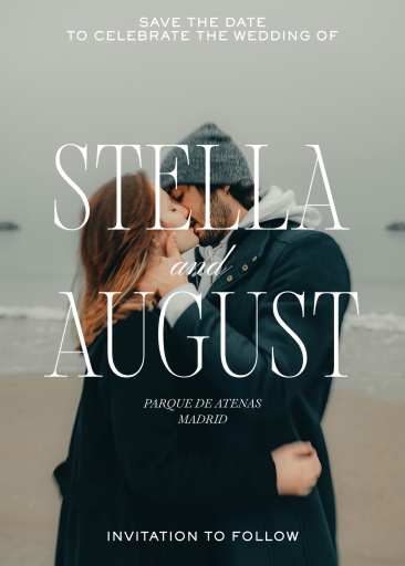 Mist and Muse - Save the Date by Paperless Post