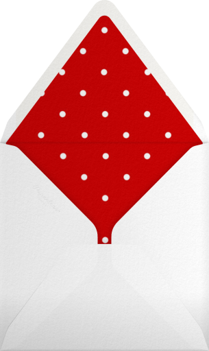 Rorschach Birthday Cake - Paperless Post Envelope