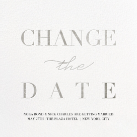 Remnant (Change the Date) by Paperless Post