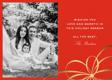 Belle Boulevard (Photo Save the Date) - Holiday Card by kate spade new york