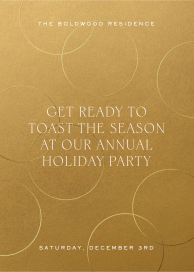 Gold Rings by Paperless Post