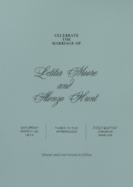 Corsage - Wedding Invitation by Paperless Post
