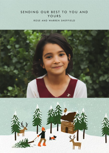 Christmas Cabin (Photo) by Rifle Paper Co.