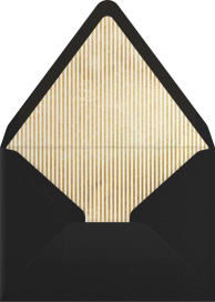 Champagne Dazzle - Paperless Post Envelope