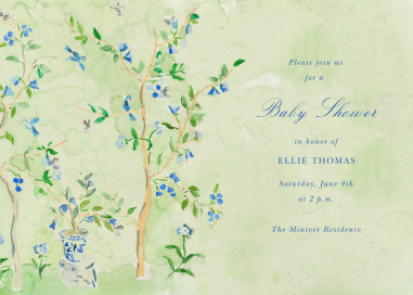 Secret Garden (Gina Langford) - Baby Shower Invitation by Dogwood Hill