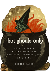 Hot Ghoul’s Club - Invitation by John Derian